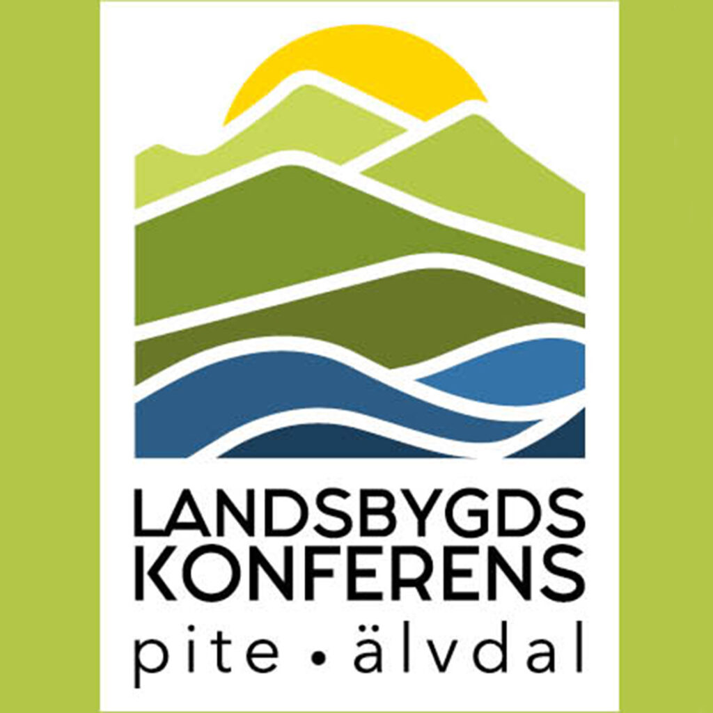 Logotyp med text Landsbygdskonferens Pite Älvdal.