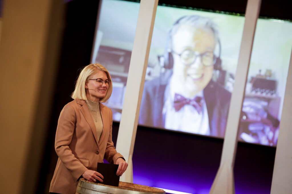 Malin Winberg i samtal med Richard Tellström via länk